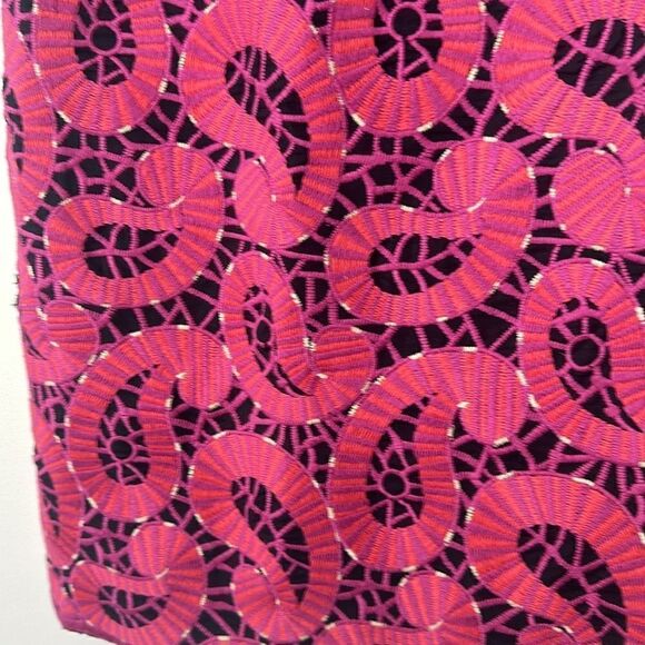 Tibi Paisley Embroidered Shift Dress 4 - Picture 3 of 8